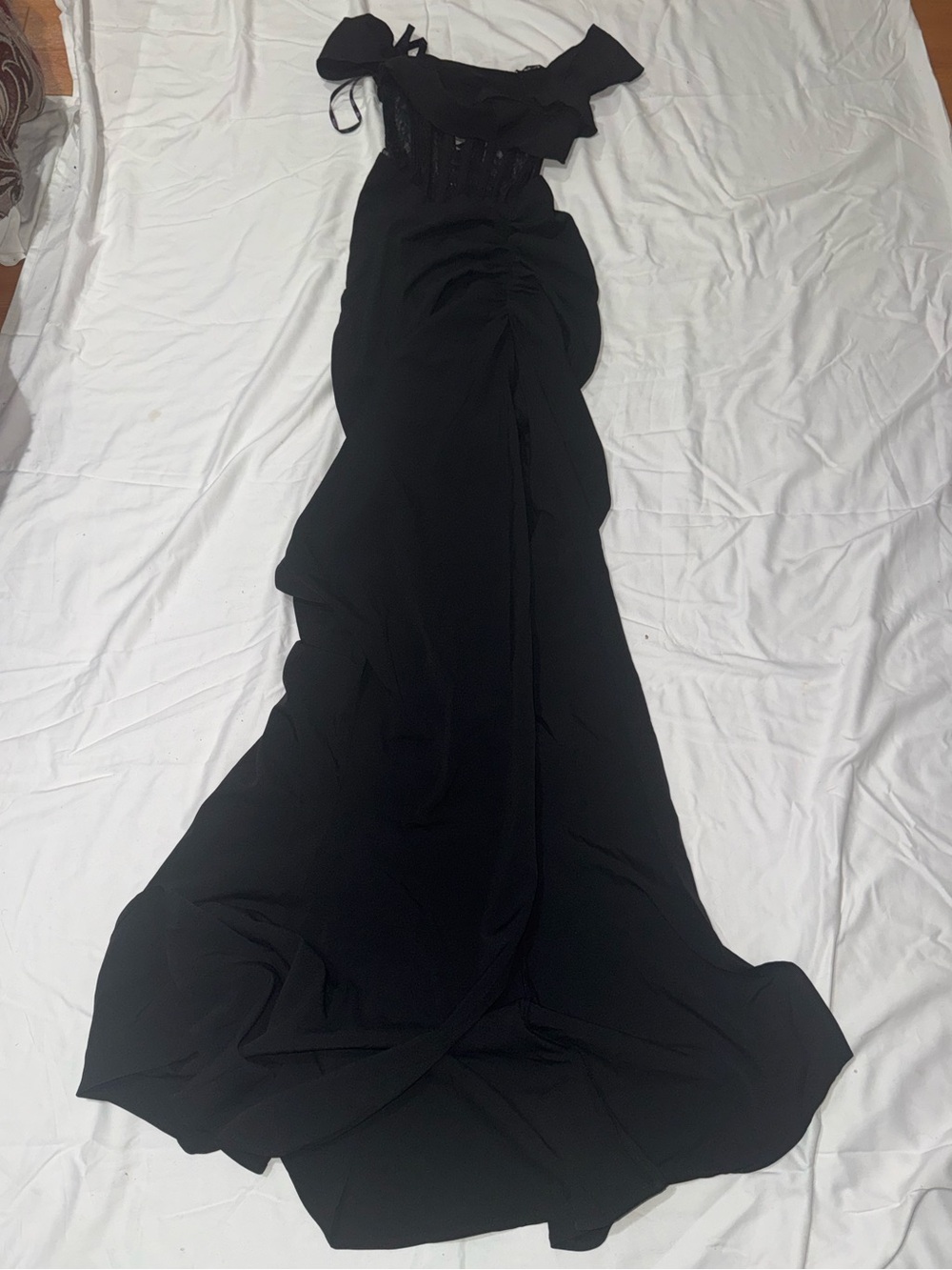 Dolls Kill Unholy Iconic Goddess Corset Gown